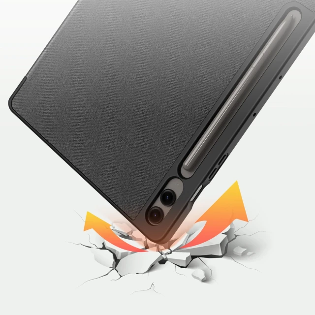 Чохол Dux Ducis Domo для Samsung Tab S10 Plus / S9 Plus / S9 FE Plus Black (6934913000762)