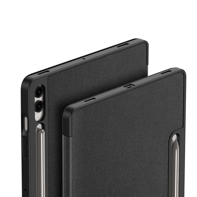 Чохол Dux Ducis Domo для Samsung Tab S10 Plus / S9 Plus / S9 FE Plus Black (6934913000762)