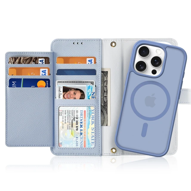 Чохол Dux Ducis Lawa для iPhone 16 Pro Max Blue with MagSafe (6934913003015)