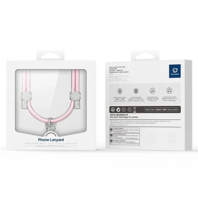 Ремінець DUX DUCIS Plaz для телефону Light Pink (6934913003916)