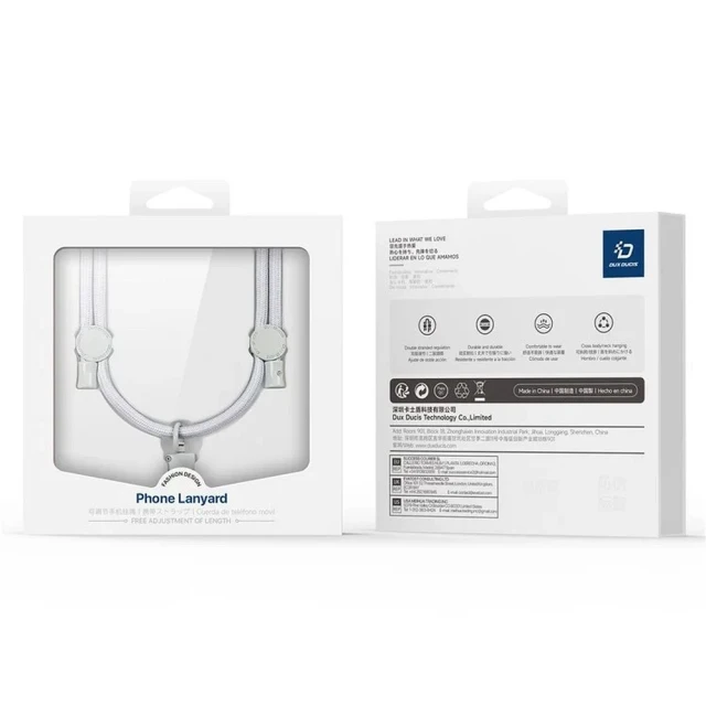 Ремінець DUX DUCIS Plaz для телефону Grey (6934913003985)