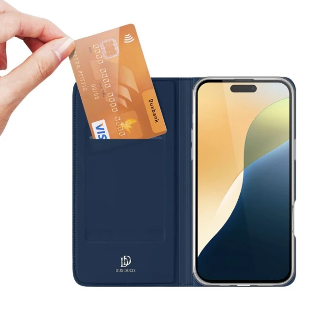 Чохол Dux Ducis Skin Pro для iPhone 16 Plus Blue (6934913004166)