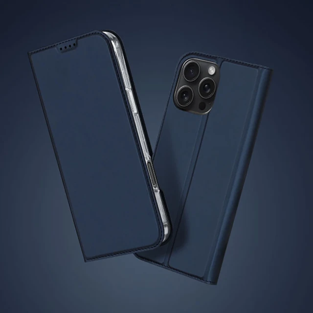 Чохол Dux Ducis Skin Pro для iPhone 16 Pro Max Navy (DUX DUCIS SKin Pro Apple iPhone 16 Pro Max Blue)