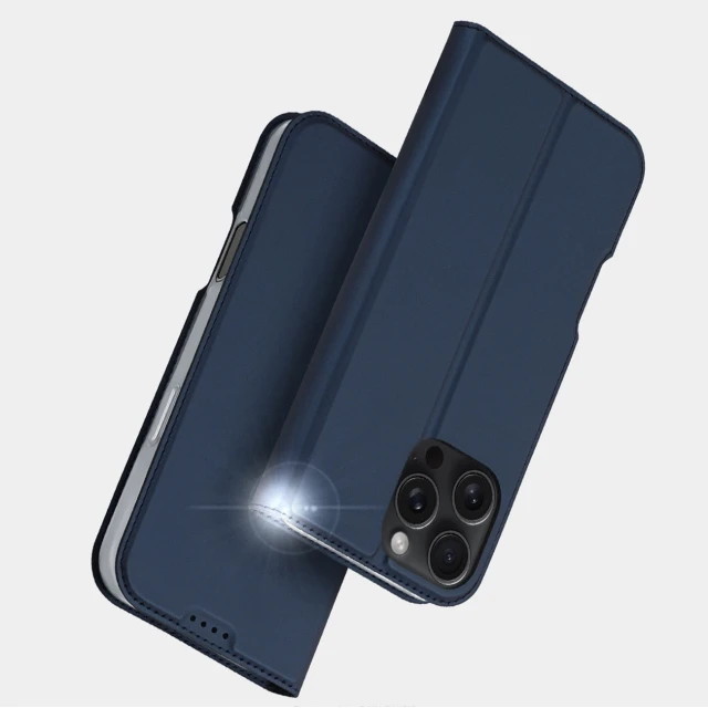Чохол Dux Ducis Skin Pro для iPhone 16 Pro Max Navy (DUX DUCIS SKin Pro Apple iPhone 16 Pro Max Blue)