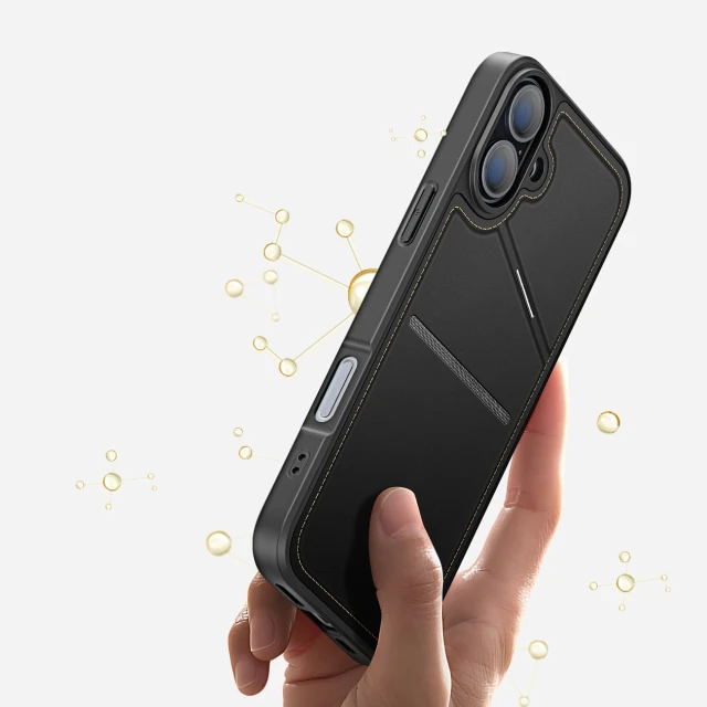 Чохол Dux Ducis Rafi II Mag для iPhone 16 Pro Black (6934913004302)