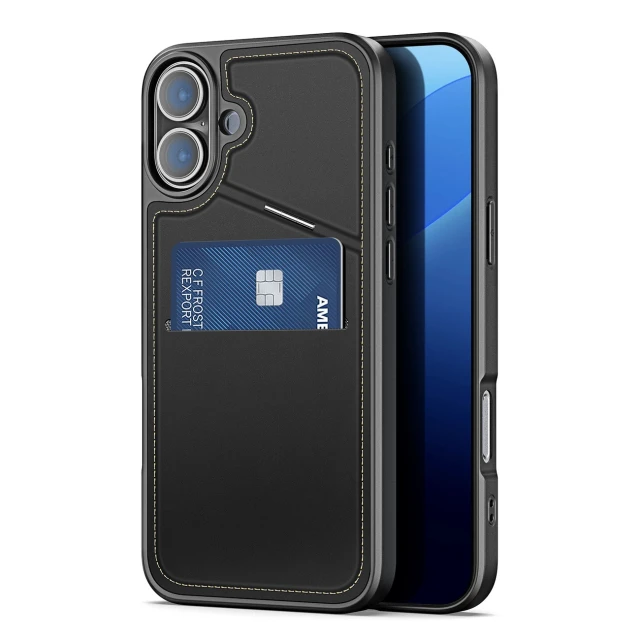 Чохол Dux Ducis Rafi II Mag для iPhone 16 Pro Black (6934913004302)