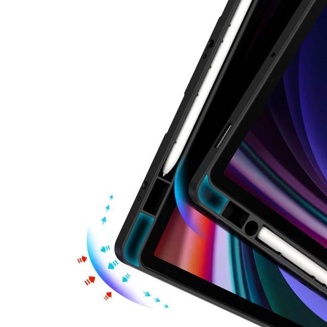 Чохол Dux Ducis Magi для Samsung Galaxy Tab S10 FE/S9/S9 FE Black (6934913004791)