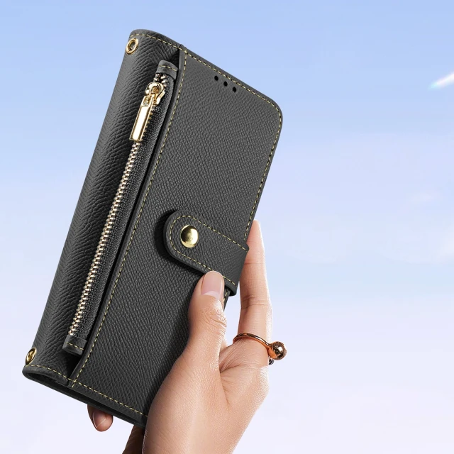 Чохол Dux Ducis Lawa для iPhone 16 Black with MagSafe (6934913004906)