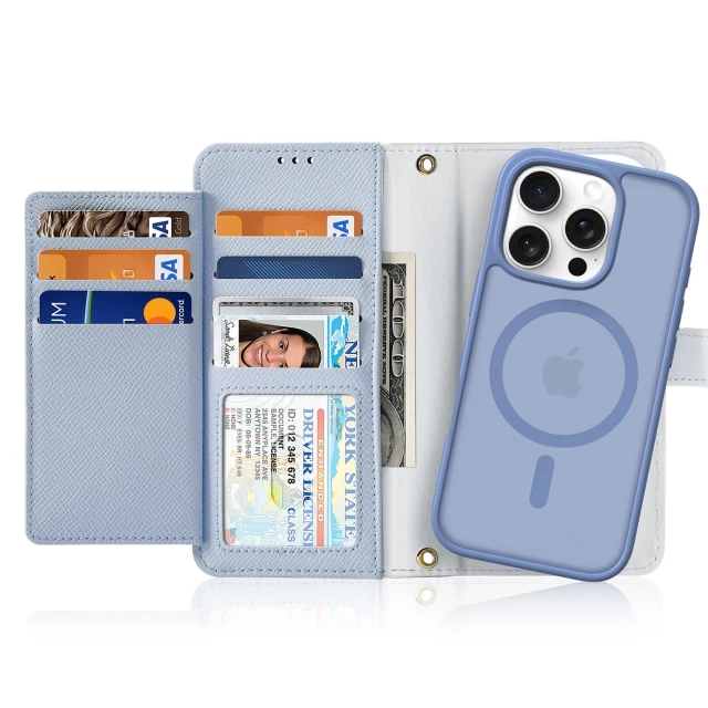 Чохол Dux Ducis Lawa для iPhone 16 Pro Blue with MagSafe (6934913004982)