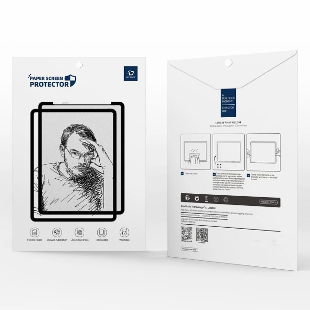 Захисна плівка Dux Ducis NAAD з текстурою паперу для iPad Pro 11