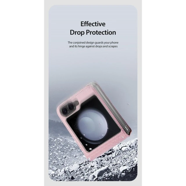 Чохол Dux Ducis Bril для Samsung Galaxy Flip 6 Pink (6934913005323)