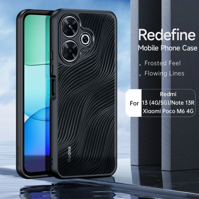 Чохол Dux Ducis Aimo для Xiaomi Redmi 13 Black (6934913005712)
