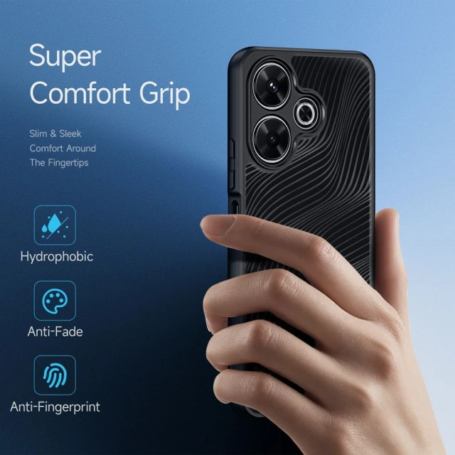 Чохол Dux Ducis Aimo для Xiaomi Redmi 13 Black (6934913005712)
