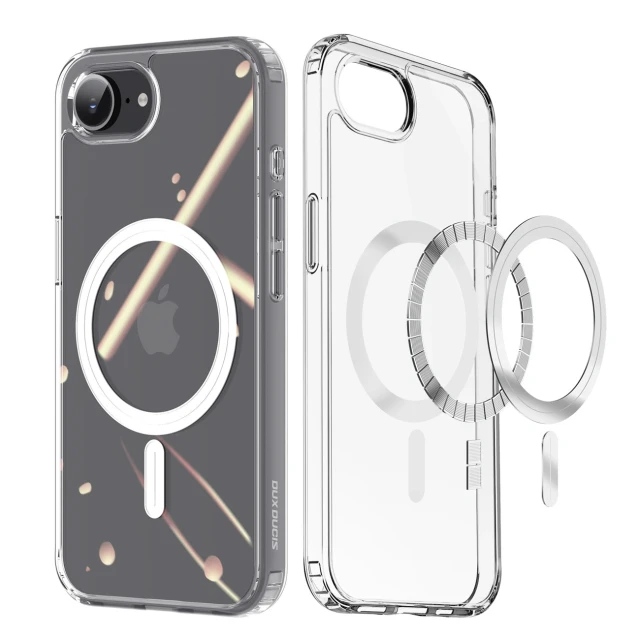 Чохол Dux Ducis Clin Mag для iPhone 16e / 17e чорний with MagSafe (6934913007105)