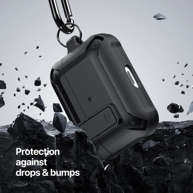 Чехол Dux Ducis Peco для AirPods Pro 2 Black (6934913014646)