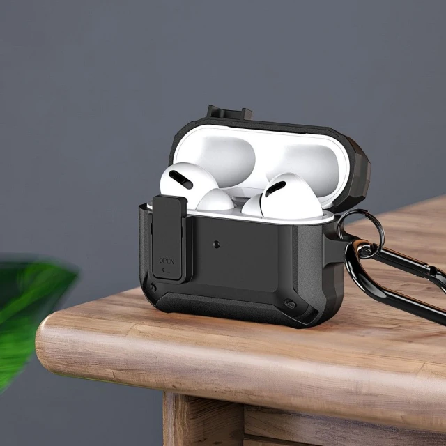Чехол Dux Ducis Peco для AirPods Pro 2 Black (6934913014646)