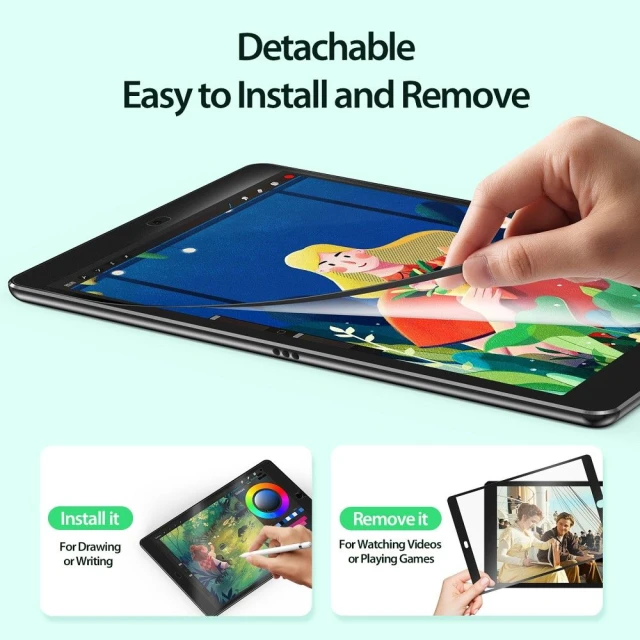 Захисна плівка Dux Ducis NAAD з текстурою паперу для iPad 7/8/9 10.2