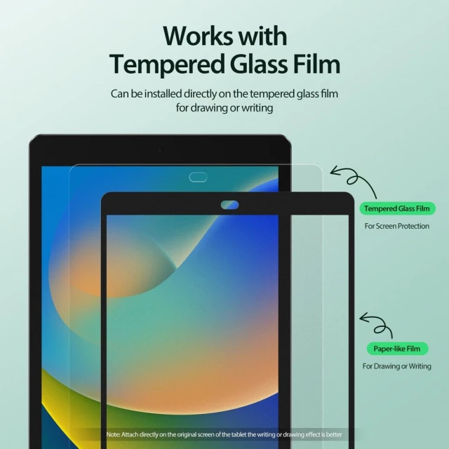 Захисна плівка Dux Ducis NAAD з текстурою паперу для iPad 7/8/9 10.2