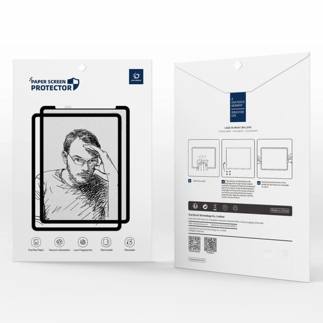 Захисна плівка Dux Ducis NAAD з текстурою паперу для Samsung Galaxy Tab S8/S7 (6934913020814)