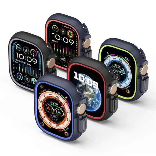 Чохол Dux Ducis Bamo для Apple Watch Ultra 3/2/1 49 mm Black Grey (6934913021286)