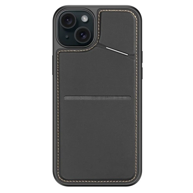 Чохол Dux Ducis Rafi II Mag для iPhone 15 Plus Black with MagSafe (6934913021385)
