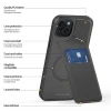 Чохол Dux Ducis Rafi II Mag для iPhone 15 Plus Black with MagSafe (6934913021385)