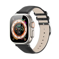 Ремешок Dux Ducis YS для Apple Watch Series 11/10 42 mm | Series 9/8/7 41 mm | 6/5/SE 40 mm | 3/2/1 38 mm Black (6934913023037)