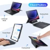 Чохол Dux Ducis DK з бездротовою клавіатурою для Samsung Galaxy Tab S9/S9 FE/S10 FE Black (6934913023174)