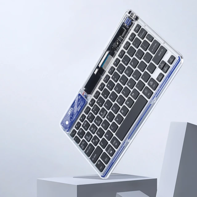 Клавіатура DUX DUCIS Keyboard CK Series бездротова для ноутбука / планшета / телефону Transparent (6934913023198)