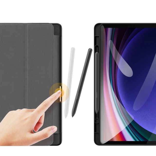 Чохол Dux Ducis Domo для Samsung Galaxy Tab S9 FE Black (6934913024546)
