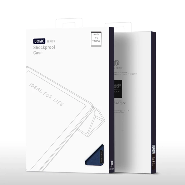 Чехол Dux Ducis Domo для Samsung Galaxy Tab S9 FE Blue (6934913024553)