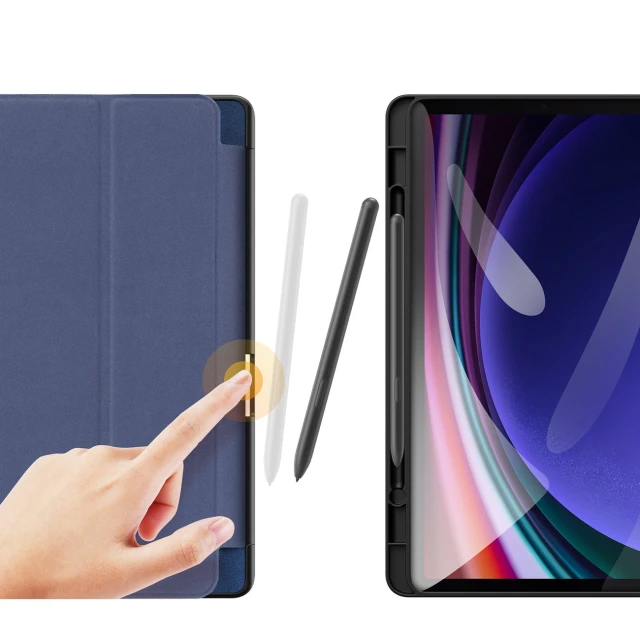 Чехол Dux Ducis Domo для Samsung Galaxy Tab S9 FE Blue (6934913024553)
