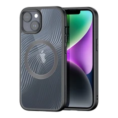 Чохол Dux Ducis Aimo Mag для iPhone 15 Plus Black with MagSafe (6934913025048)
