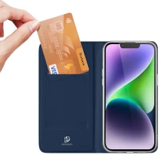Чехол-книжка Dux Ducis Skin Pro для iPhone 15 Blue (6934913025369)