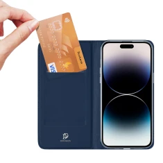 Чехол-книжка Dux Ducis Skin Pro для iPhone 15 Pro Max Blue (6934913025451)