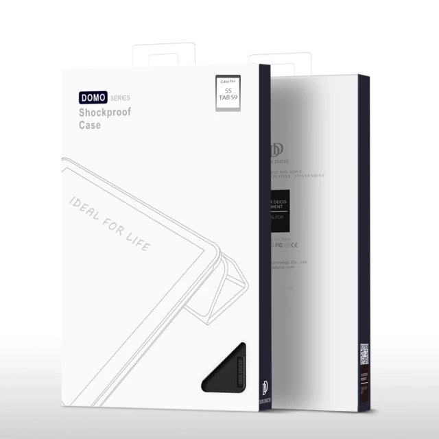 Чохол Dux Ducis Domo для Samsung Galaxy Tab S9 Black (Domo Samsung Tab S9 Black)