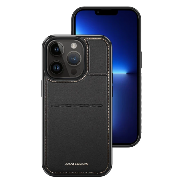 Чохол Dux Ducis Rafi Mag RFID Blocking для iPhone 13 Pro Black with MagSafe (6934913027226)