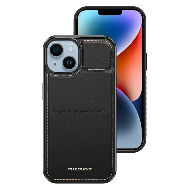 Чохол Dux Ducis Rafi Mag RFID Blocking для iPhone 14 Plus Black with MagSafe (6934913027257)