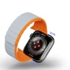 Ремінець Dux Ducis LD для Apple Watch 42 (10 series) | 41 | 40 | 38 mm Grey Orange (6934913027868)