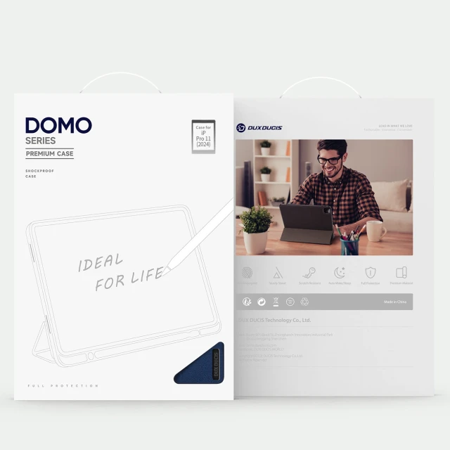 Чохол Dux Ducis Domo для Xiaomi Pad 6 / Pad 6 Pro Blue (6934913028834)