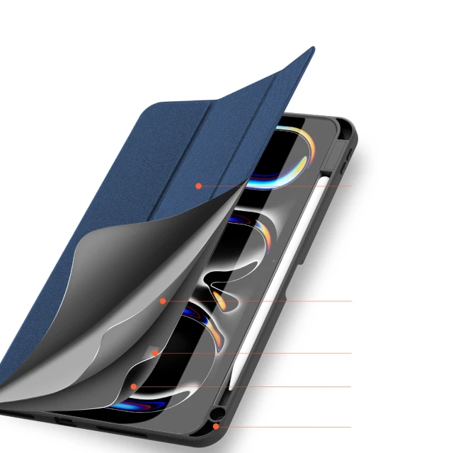 Чохол Dux Ducis Domo для Xiaomi Pad 6 / Pad 6 Pro Blue (6934913028834)