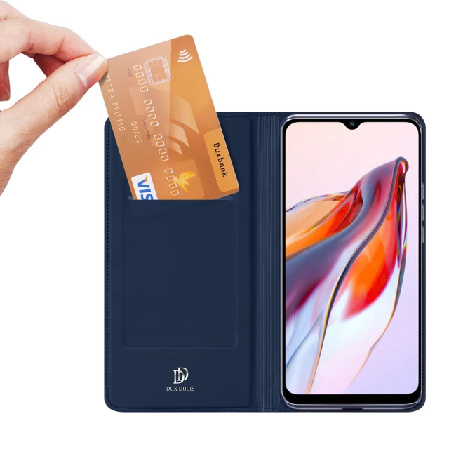 Чохол-книжка Dux Ducis Skin Pro для Xiaomi Redmi 11A | 12C | Poco C55 Blue (6934913030851)