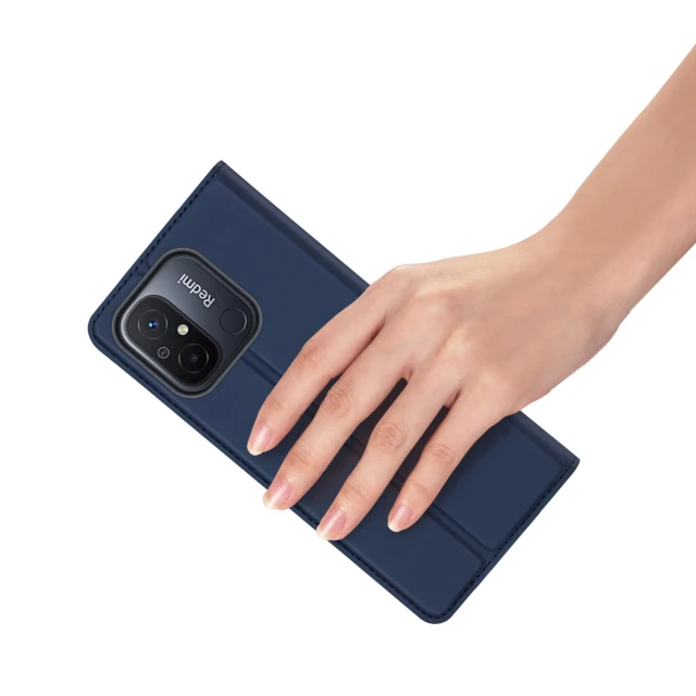 Чохол-книжка Dux Ducis Skin Pro для Xiaomi Redmi 11A | 12C | Poco C55 Blue (6934913030851)