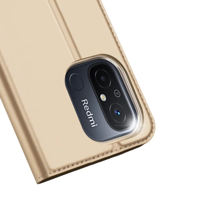 Чохол-книжка Dux Ducis Skin Pro для Xiaomi Redmi 11A | 12C | Poco C55 Gold (6934913030875)