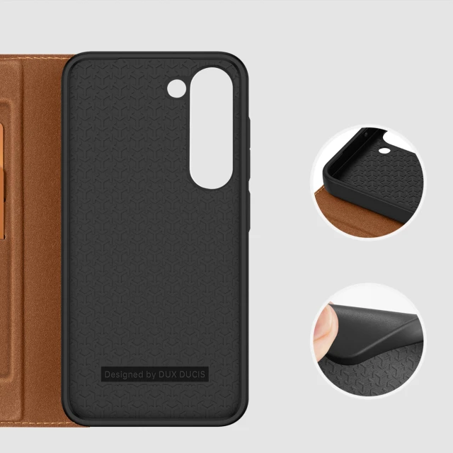 Чохол-книжка Dux Ducis Skin X2 для Samsung Galaxy S23 Plus Brown (6934913031445)