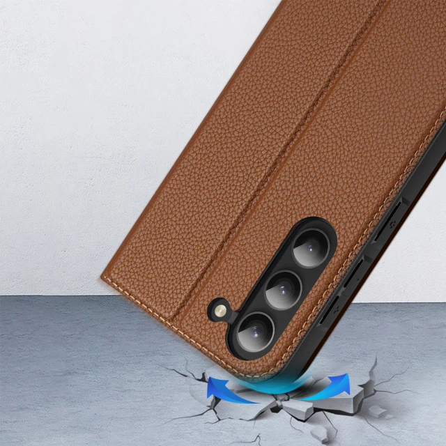 Чохол-книжка Dux Ducis Skin X2 для Samsung Galaxy S23 Plus Brown (6934913031445)