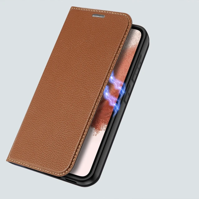 Чохол-книжка Dux Ducis Skin X2 для Samsung Galaxy S23 Plus Brown (6934913031445)