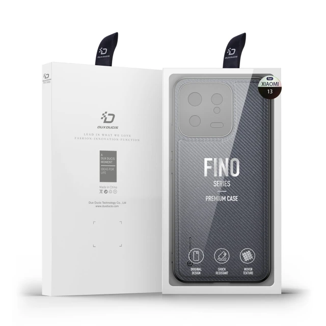Чехол Dux Ducis Fino для Xiaomi 13 Grey (6934913031537)