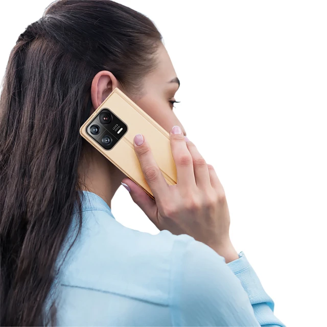 Чохол-книжка Dux Ducis Skin Pro для Xiaomi 13 Pro Gold (6934913031681)