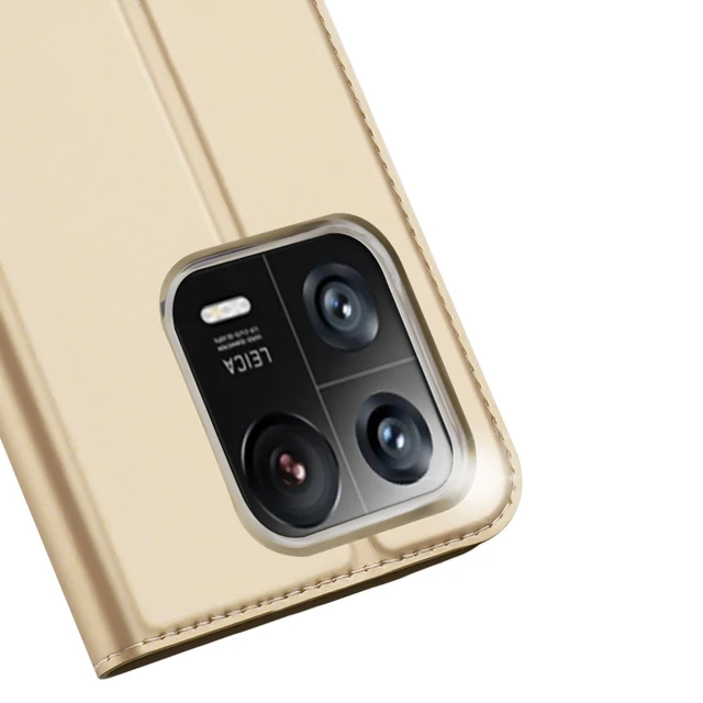 Чохол-книжка Dux Ducis Skin Pro для Xiaomi 13 Pro Gold (6934913031681)